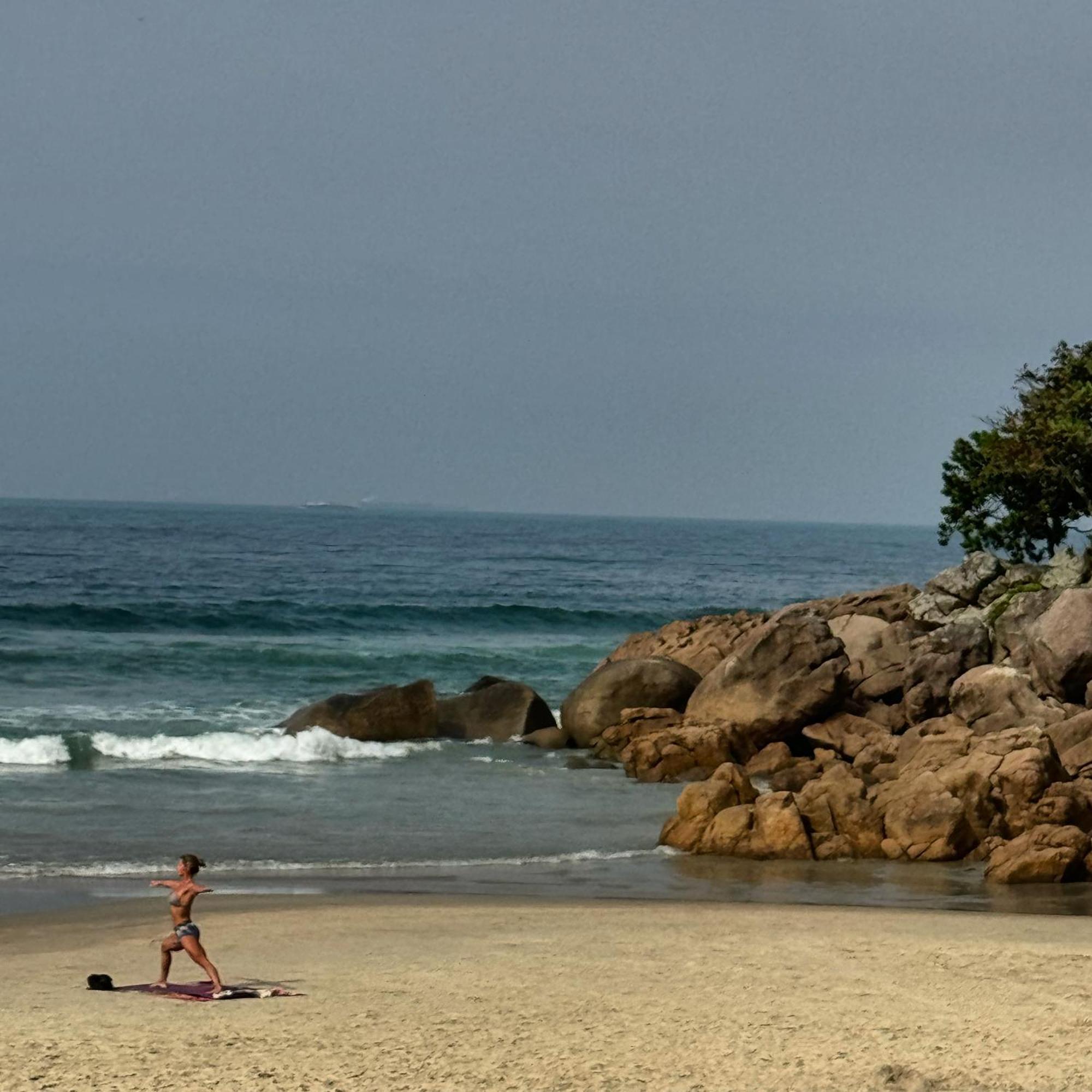 Tombo Beach Yoga E Bem-Estar Guarujá Extérieur photo